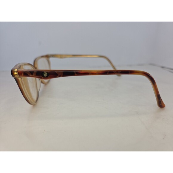 Rare Le Club Actif MOD 1506 Vintage 1990s Italian Glasses Frame Gold Brown 55mm main image 4